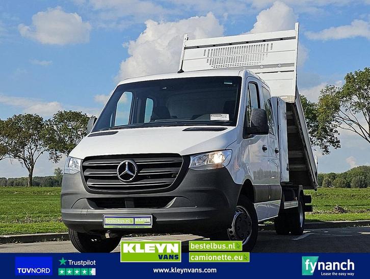 Mercedes-Benz SPRINTER 514 Dub.Cab Kipper Euro6, Auto's, Bestelwagens en Lichte vracht, Bedrijf, ABS, Airconditioning, Centrale vergrendeling