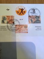 Postzegel omslag Pater Damiaan 1954, Postzegels en Munten, Overige thema's, Ophalen of Verzenden, Gestempeld