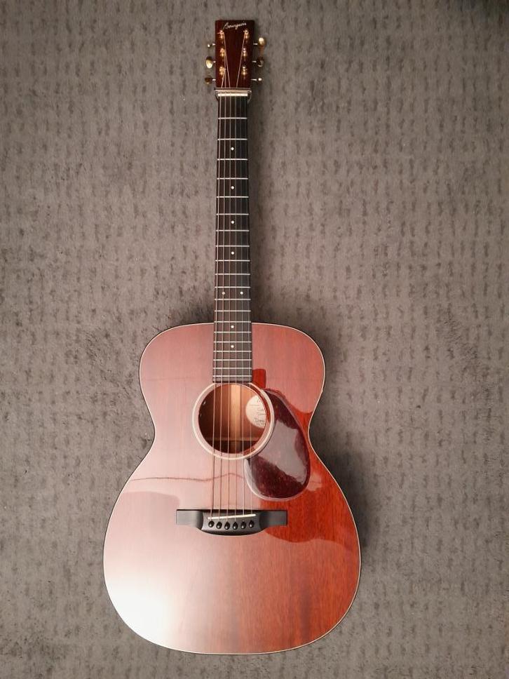 Bourgeois Custom OM, vol mahonie, short scale, (2009), Muziek en Instrumenten, Snaarinstrumenten | Gitaren | Akoestisch, Gebruikt