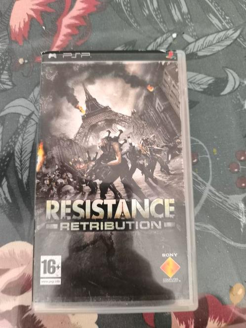 Resistance: Retribution, PSP, Games en Spelcomputers, Games | Sony PlayStation Portable, Zo goed als nieuw, Shooter, Vanaf 18 jaar