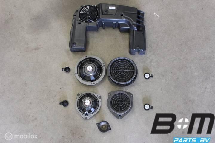 Speakerset Audi A1 8X0035415D, Auto diversen, Autospeakers, Gebruikt