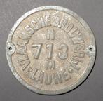 Brasserie Christiaens.Vlaamsche Brouwerij .Lauwe. Plaque fût, Verzamelen, Biermerken, Verzenden, Gebruikt, Overige typen, Overige merken