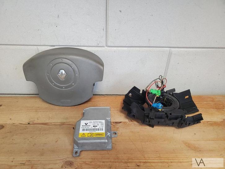 Renault Kangoo 2009 - 2017 airbagset stuurairbag module ring, Auto-onderdelen, Dashboard en Schakelaars, Renault, Gebruikt, Ophalen of Verzenden