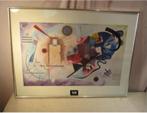 Belle impression d'art abstraite par Kandinsky - 81x61, Comme neuf, Enlèvement ou Envoi, Création originale, Imprimé