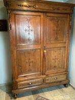 Antieke eikenhouten kledingkast, Antiek en Kunst, Ophalen