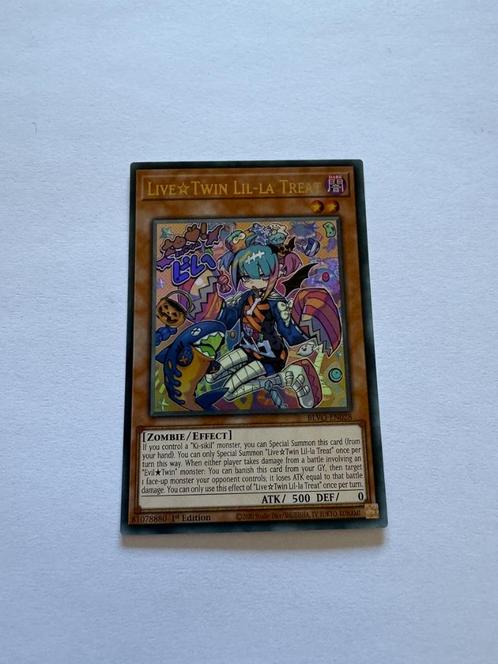 Yu-Gi-Oh! LiveTwin Lil-la Treat - Blazing Vortex -, Hobby en Vrije tijd, Verzamelkaartspellen | Yu-gi-Oh!, Gebruikt, Losse kaart