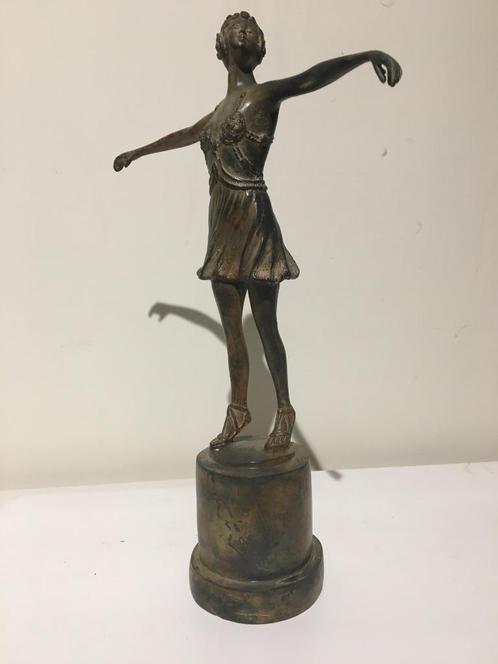 Sculpture Pierre Chenet, Antiquités & Art, Antiquités | Bronze & Cuivre, Bronze, Enlèvement ou Envoi