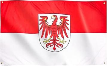 Brandenburgse vlag | 91 x 152 cm | Nieuw beschikbaar voor biedingen