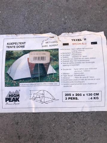 3 persoons tent beschikbaar voor biedingen
