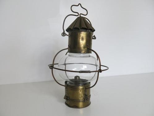 D.Desmedt 360 bollantaarn Scheepslamp/navigatielamp /olielam, Verzamelen, Scheepvaart, Gebruikt, Ophalen of Verzenden