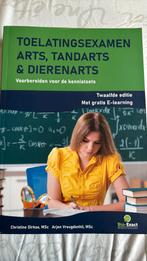 Toelatingsexamen arts/tandarts/dierenarts : voorbereiding, Boeken, Ophalen, Nieuw