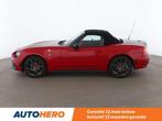 Abarth 124 Spider 1.4 Turbo (bj 2018, automaat), Auto's, Abarth, Automaat, Achterwielaandrijving, Gebruikt, Zwart