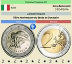 2€ COMMÉMORATIVE UNC ITALIE   (2016), Timbres & Monnaies, 2 euros, Enlèvement ou Envoi, Monnaie en vrac, Italie