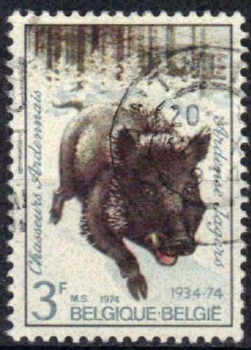 Belgie 1974 - Yvert 1732/OBP 1733 - Ardense Jagers (ST), Envoi, Affranchi, Oblitéré