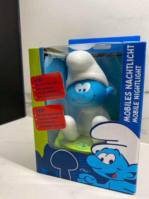 Ansmann Baby Smurf mobiel kindernachtlampje, Verzamelen, Smurfen, Nieuw, Gebruiksvoorwerp, Babysmurf, Ophalen of Verzenden