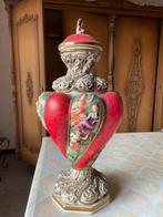 Vase, Comme neuf, Enlèvement, Moins de 50 cm, Rouge