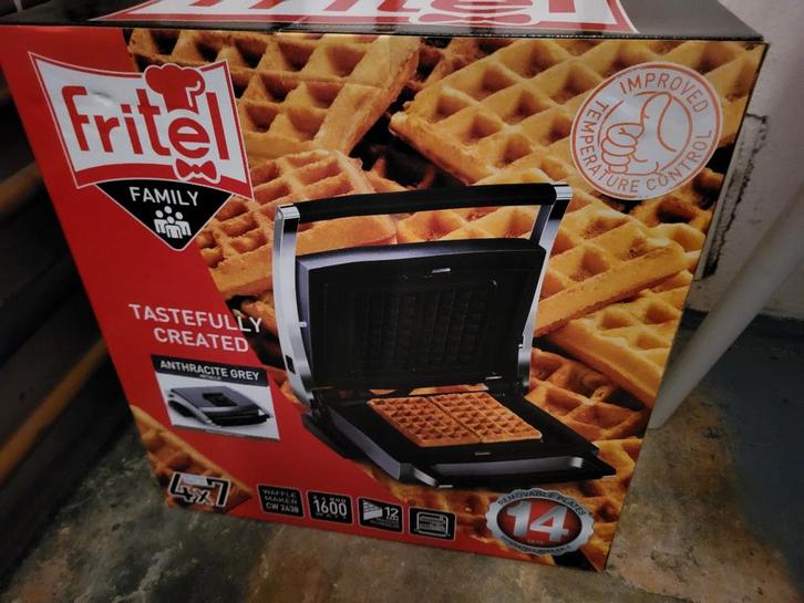 WAFELIJZER FRITEL CW 2438, Elektronische apparatuur, Wafelijzers, Ophalen