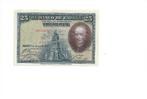 Spanje, 25 Pesetas 15/08/1928, VF/XF., Postzegels en Munten, Ophalen of Verzenden, Overige landen, Los biljet