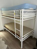 Stapelbed wit, Ophalen of Verzenden, Zo goed als nieuw, Tweepersoons, Stapelbed