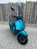 Vespa sprint A klasse custom blauw, Fietsen en Brommers, Ophalen, Klasse A (25 km/u)