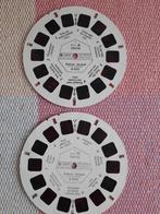 viewmaster 2 reels  kuifje zweedse  versie, Antiek en Kunst, Antiek | Speelgoed, Ophalen of Verzenden
