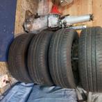 Autobanden met velgen 15", Auto-onderdelen, Banden en Velgen, Ophalen, Gebruikt, 15 inch, Velg(en)