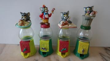 Kauwgomballen automaat Tom & Jerry jaren 90 beschikbaar voor biedingen