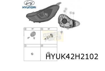Hyundai i10 koplamp Rechts (H7/H7) Origineel  92102K7100 beschikbaar voor biedingen