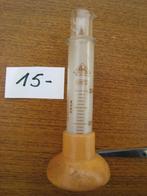 éprouvette de pharmacie, Envoi