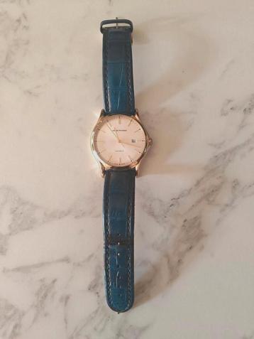 Armani Emporio ARS3019 (men’s Swiss automatic) blauw leer beschikbaar voor biedingen