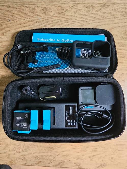 Gopro hero 10 zwart + accessoires, Audio, Tv en Foto, Actiecamera's, Nieuw, GoPro, Ophalen