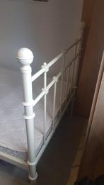 Ijzeren bed  (1 persoon), Huis en Inrichting, Ophalen, Wit