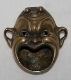 Antiek asbak - Satyr bronze, Antiquités & Art, Antiquités | Bronze & Cuivre, Bronze, Enlèvement ou Envoi