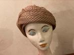 Vintage dameshoed “Mme Zwartjes Brugge” –  ’50 stijl, turban, Kleding | Dames, Hoeden en Petten, Ophalen of Verzenden, Gedragen