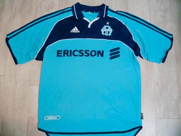Olympique de Marseille 2000-2001 Adidas away beschikbaar voor biedingen