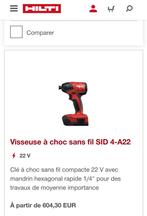 Hilti visseuse à choc neuve, Enlèvement ou Envoi, Neuf