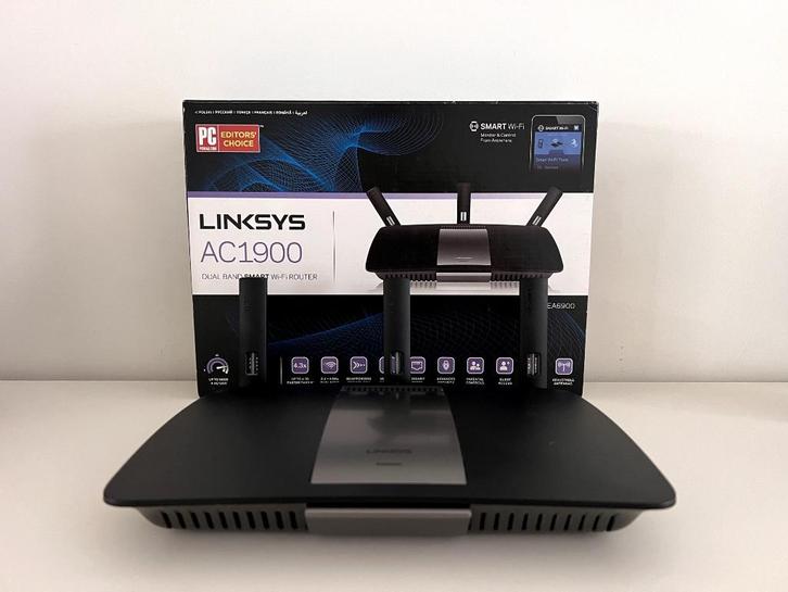 Linksys EA6900 Smart Wi-Fi Router AC1900, Computers en Software, Routers en Modems, Gebruikt, Router met modem, Ophalen of Verzenden