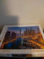 Clementoni puzzle van 1000 stukjes Dubai, Ophalen of Verzenden, 500 t/m 1500 stukjes, Zo goed als nieuw, Legpuzzel