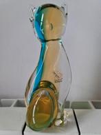 Glass Of Venice Chat en Verre de Murano - Ambre Aqua, Verzamelen, Ophalen, Zo goed als nieuw