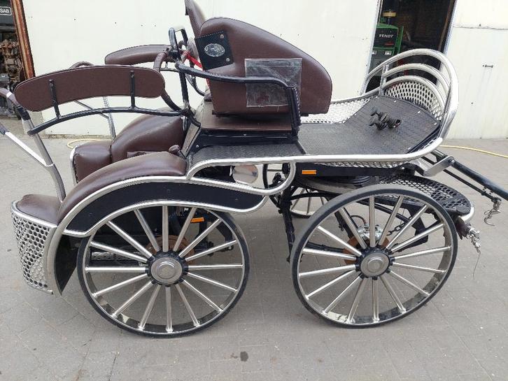 profecioneel marathon koets, Dieren en Toebehoren, Rijtuigen en Koetsen, Gebruikt, Marathonwagen, Paard