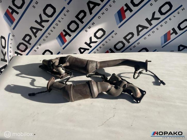 Katalysator set spruitstuk BMW 5 serie E60 E61 530i / 525i, Auto-onderdelen, Uitlaatsystemen, Gebruikt, Ophalen of Verzenden