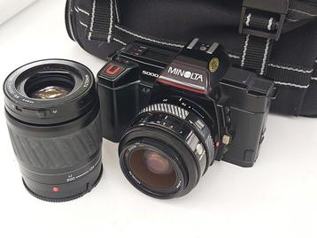 Minolta 5000 met 2 lenzen beschikbaar voor biedingen