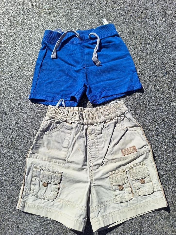 Korte broeken maat 80, Kinderen en Baby's, Babykleding | Maat 80, Gebruikt, Jongetje, Broekje, Ophalen of Verzenden