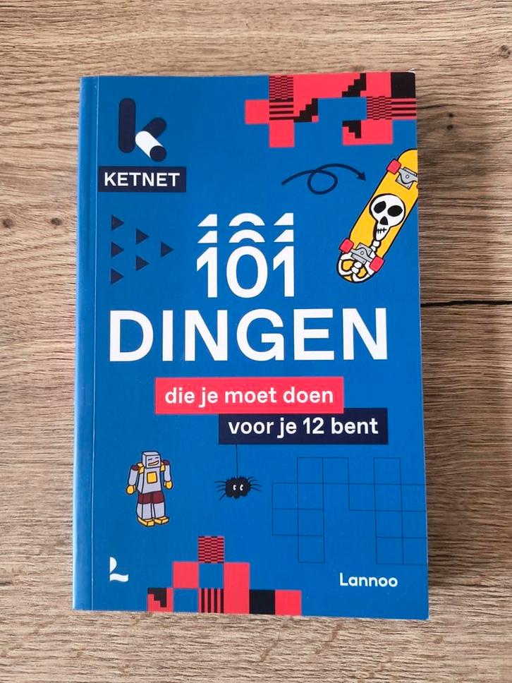 Ketnet 101 dingen die je moet doen voor je 12 bent, Boeken, Kinderboeken | Jeugd | onder 10 jaar, Zo goed als nieuw, Ophalen of Verzenden