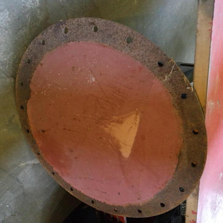 deksel,putten ,7 stuks,riolering, Doe-het-zelf en Bouw, Buizen en Afvoer, Zo goed als nieuw, Inox, Ophalen