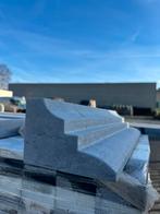 Moulure en pierre bleue pour porte cheminée, Enlèvement