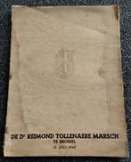 R. Tollenaere Marsch uitvaartmap ( Origineel ! ), Ophalen of Verzenden, Landmacht, Boek of Tijdschrift