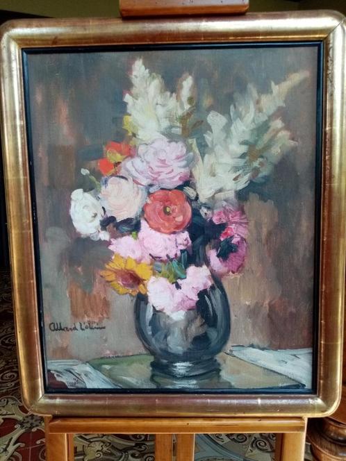 Olieverf op doek Fernand Allard De olijfboom „bouquet”, Antiek en Kunst, Kunst | Schilderijen | Klassiek, Ophalen