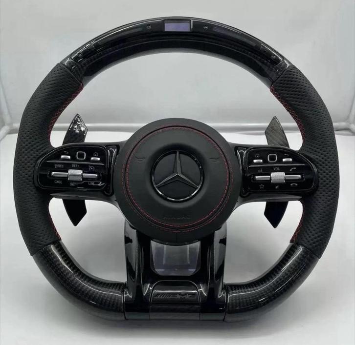 Mercedes LED carbon stuur compleet sportief AMG, Auto-onderdelen, Besturing, Mercedes-Benz, Nieuw, Ophalen of Verzenden