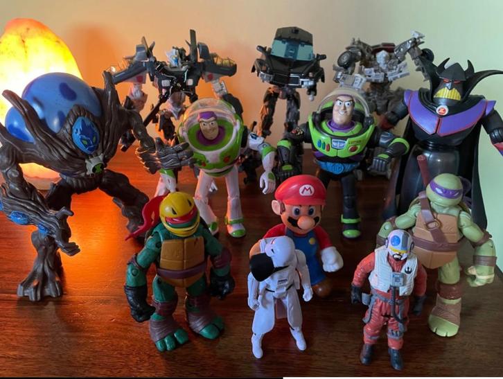 Lot speelgoed actiepoppen 1990-1999, Enfants & Bébés, Jouets | Figurines, Utilisé, Enlèvement ou Envoi